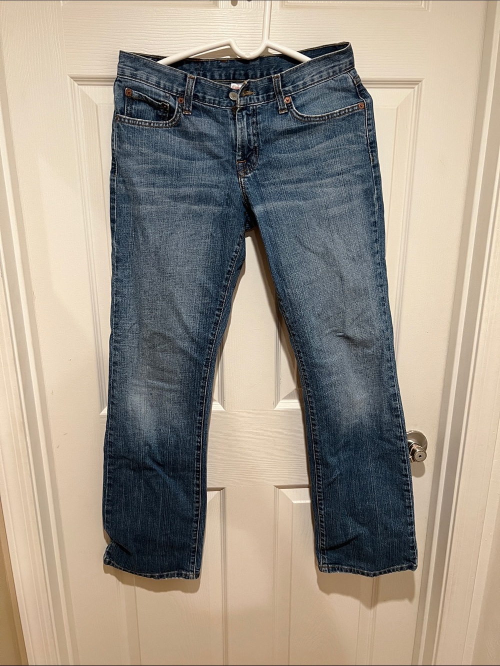 Lucky Brand Women's Straight Blue Denim Jeans